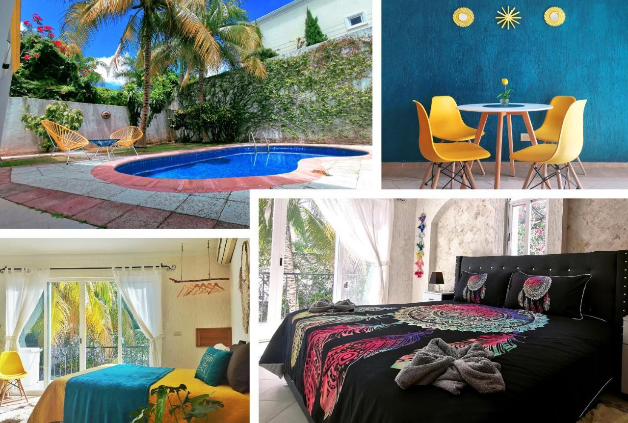 COZY NEAR BEACH APARTMENT - King + Queen + Pool Cancún Buitenkant foto