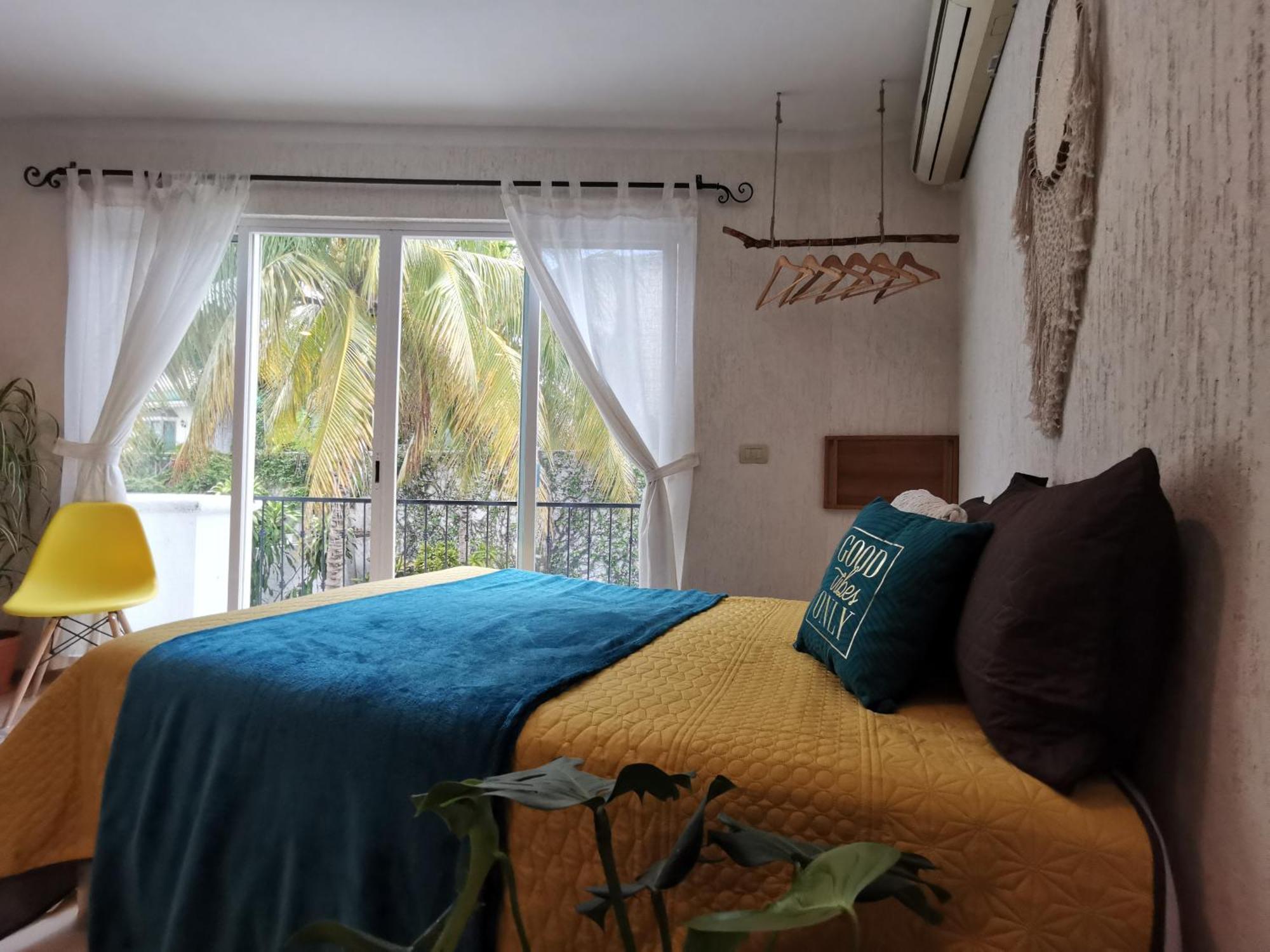 COZY NEAR BEACH APARTMENT - King + Queen + Pool Cancún Kamer foto
