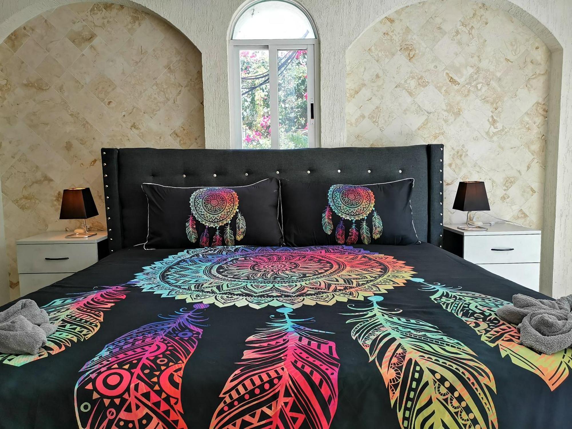 COZY NEAR BEACH APARTMENT - King + Queen + Pool Cancún Kamer foto