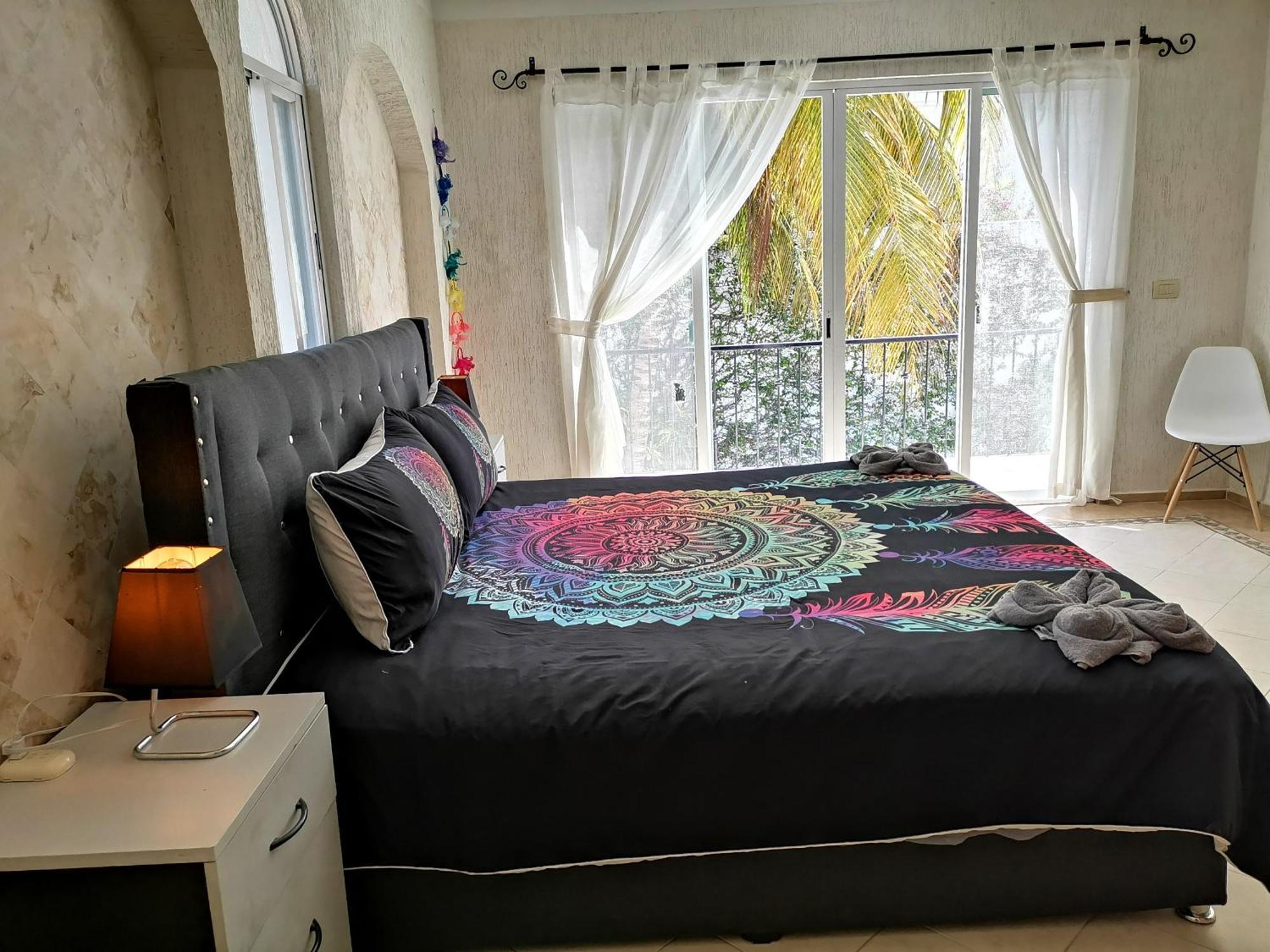 COZY NEAR BEACH APARTMENT - King + Queen + Pool Cancún Kamer foto