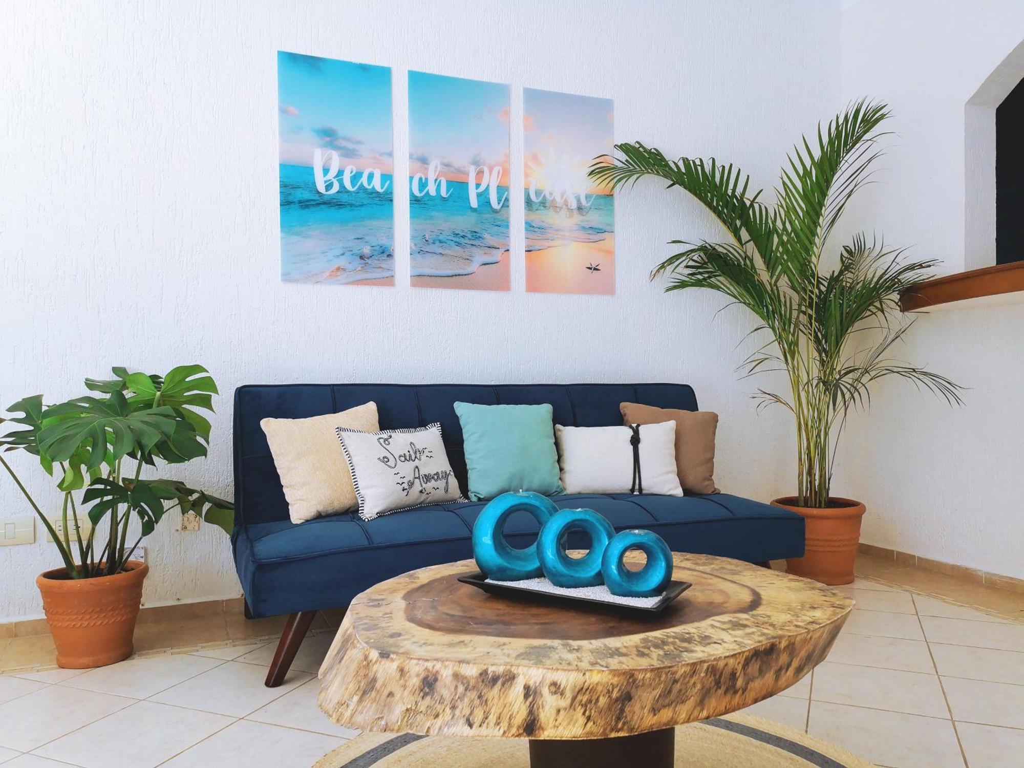 COZY NEAR BEACH APARTMENT - King + Queen + Pool Cancún Kamer foto